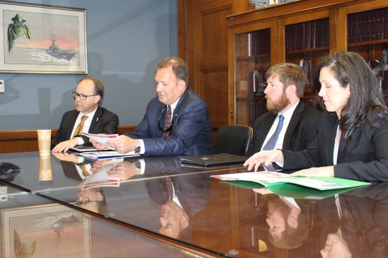 During last year's LIHEAP Action Day, Brister and other local advocates  met with staff members of U.S. Senator Thad Cochran, Mississippi. 